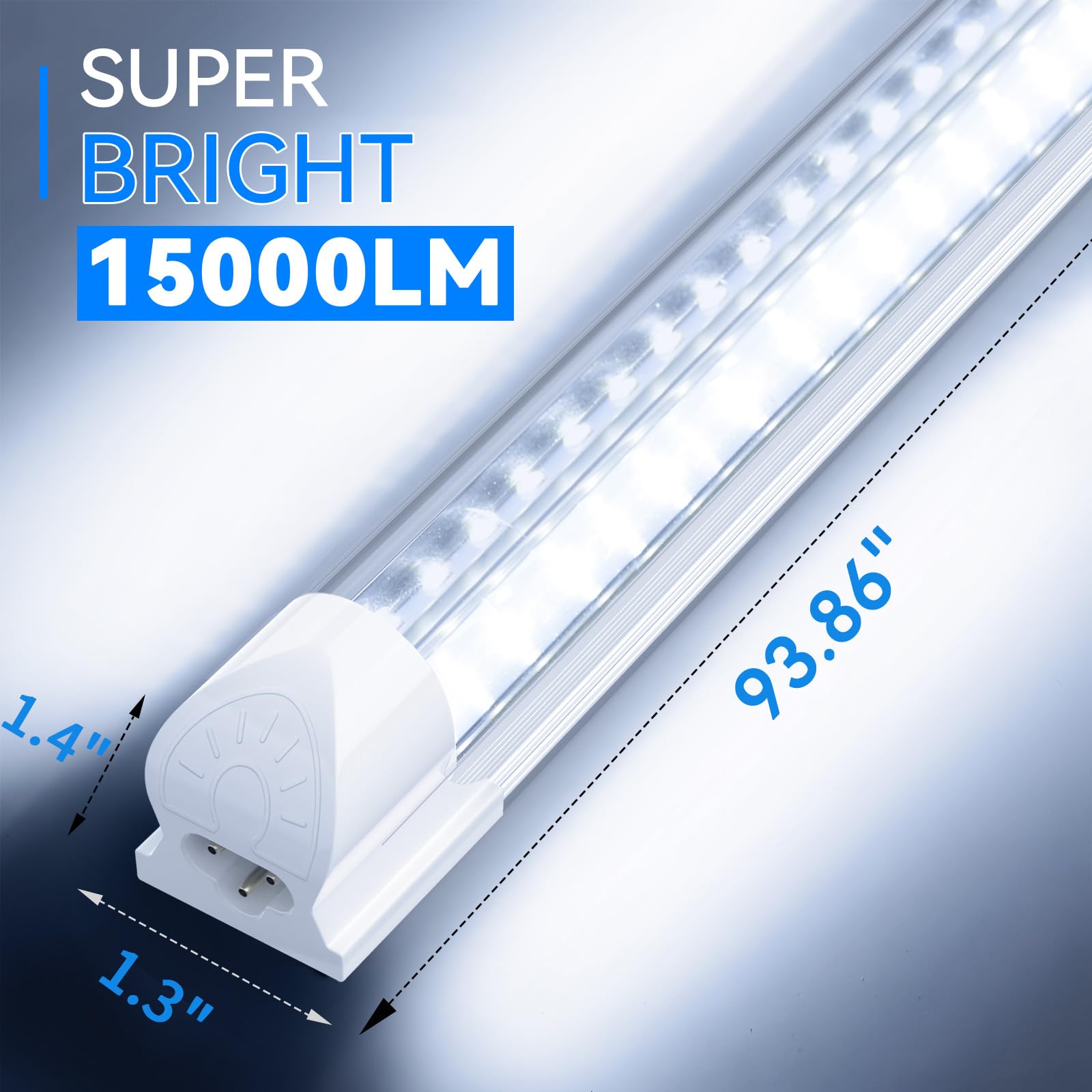 ShopLED 8ft linkable connector demonstrates scalable installation.