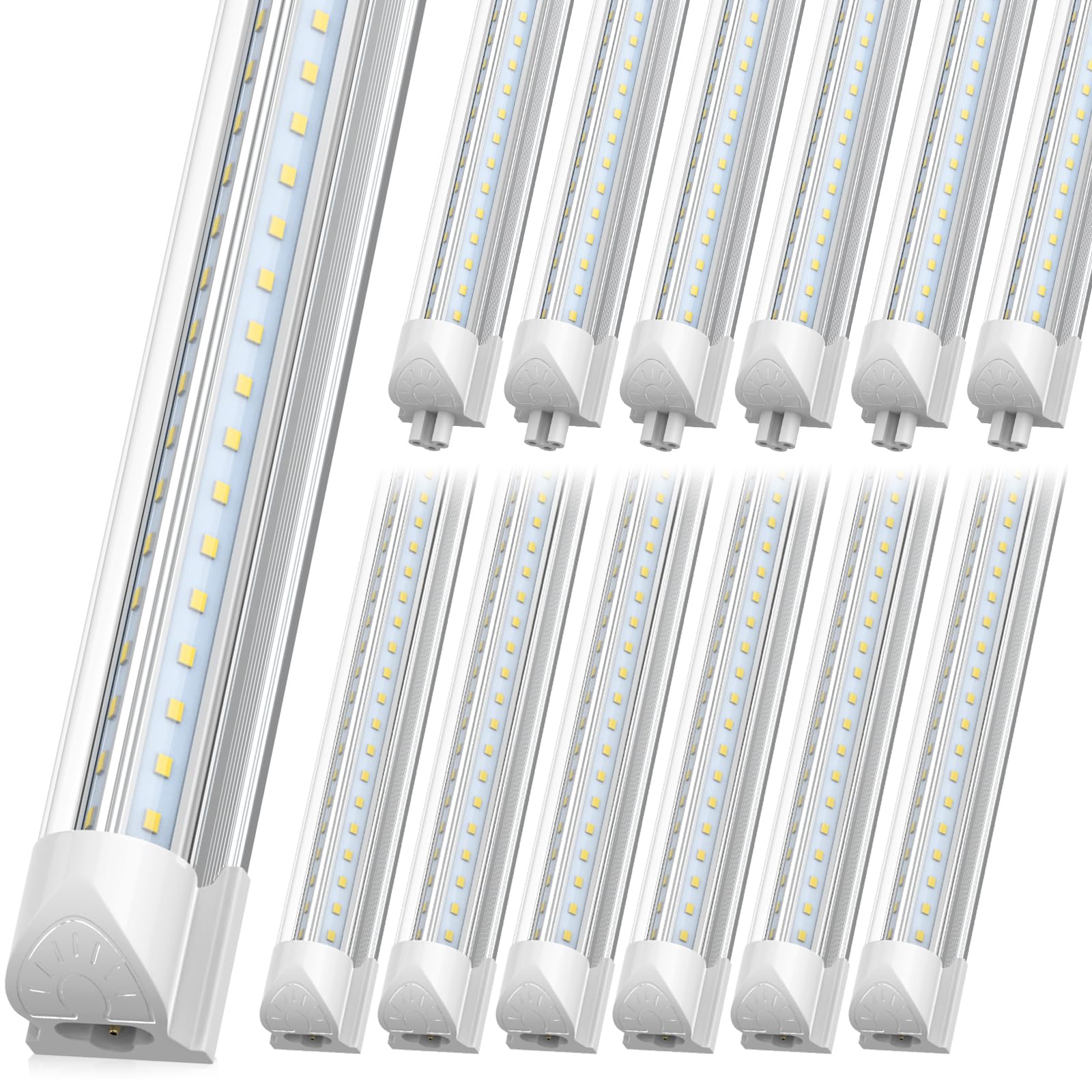 ShopLED 8ft LED shop light assembly demonstrates easy installation.