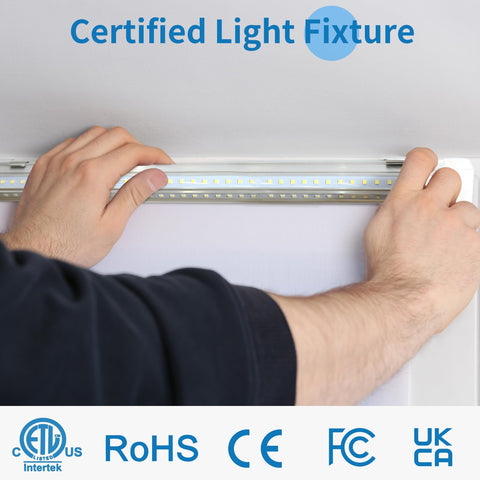 ShopLED linkable design supports easy daisy-chain for larger spaces.