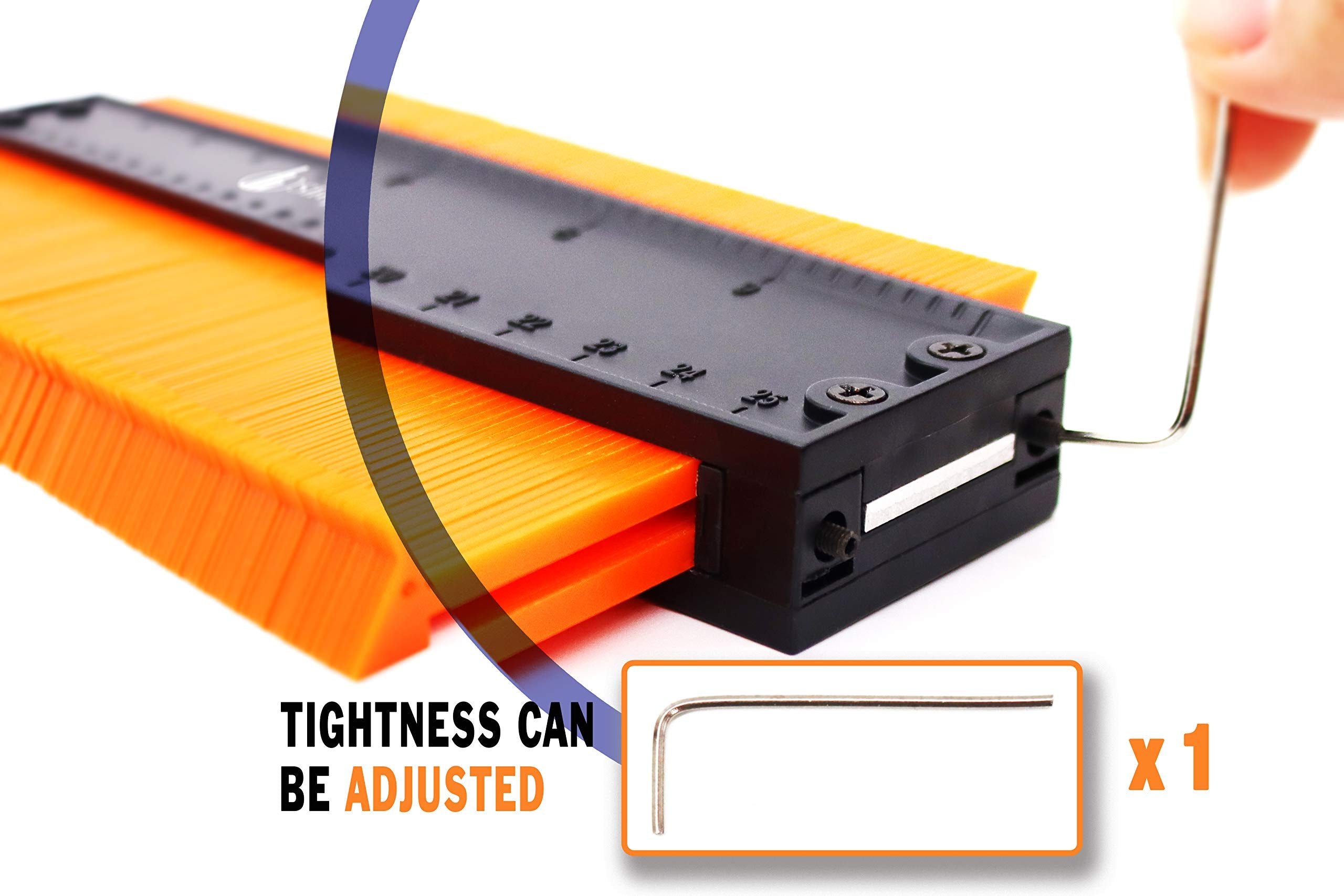 ShoppingLand SuperGauge with abs plastic shell for rust-proof durability