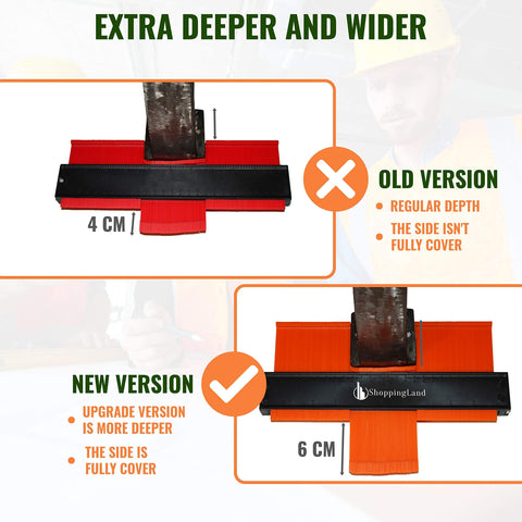 ShoppingLand SuperGauge precise duplication for pipes and frames