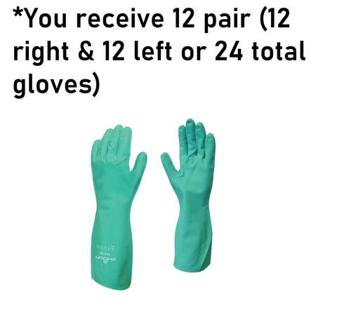 SHOWA 730 glove textured grip for reliable grip in wet and dry work.