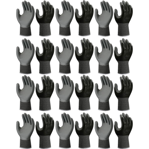 Showa Atlas 370BLK nitrile gloves with second-skin fit and strong grip.