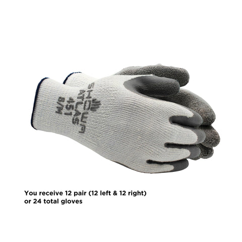 SHOWA Atlas 451 acrylic liner provides soft warmth with abrasion resistance
