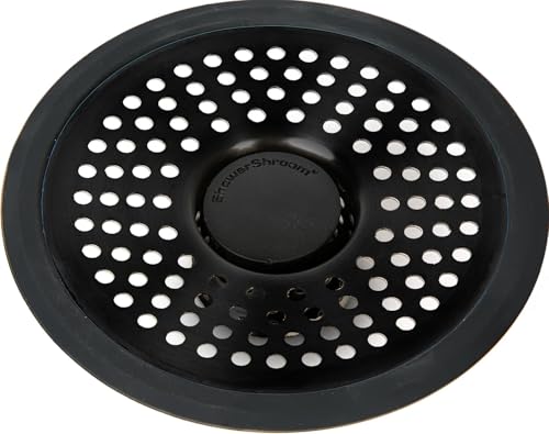 ShowerShroom internal-collection design traps hair inside the drain to prevent buildup.