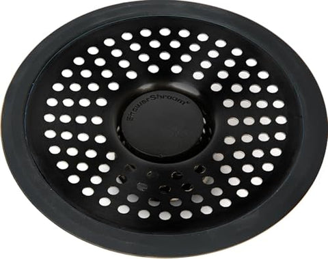 ShowerShroom internal-collection design traps hair inside the drain to prevent buildup.