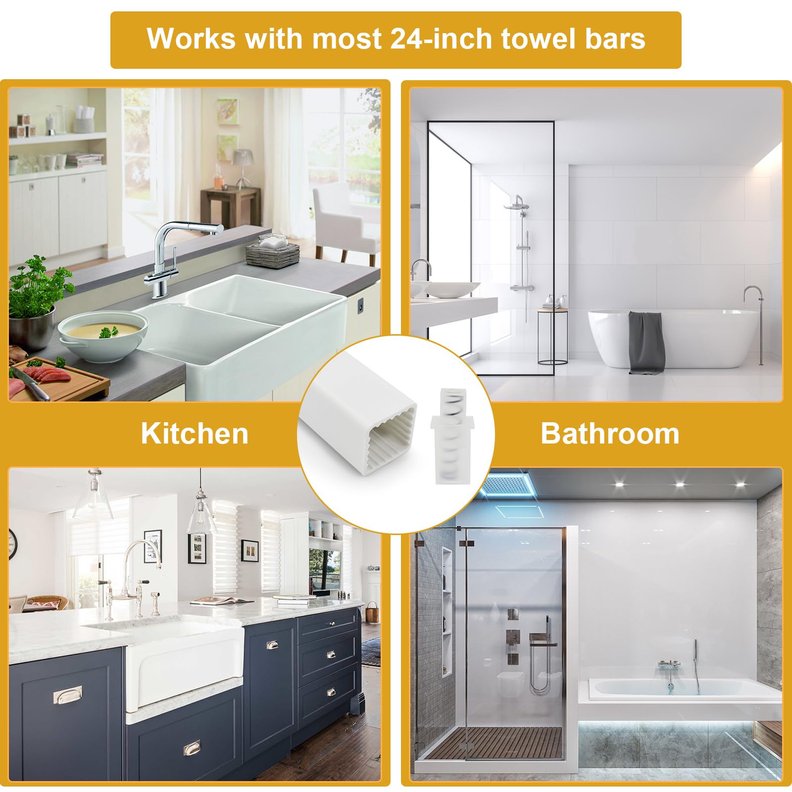 Showingo anti-corrosion materials ensure lasting bathroom durability.