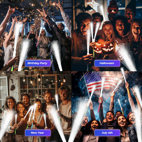 SHQDD 100-pack glow wands ideal for group photos and party favors