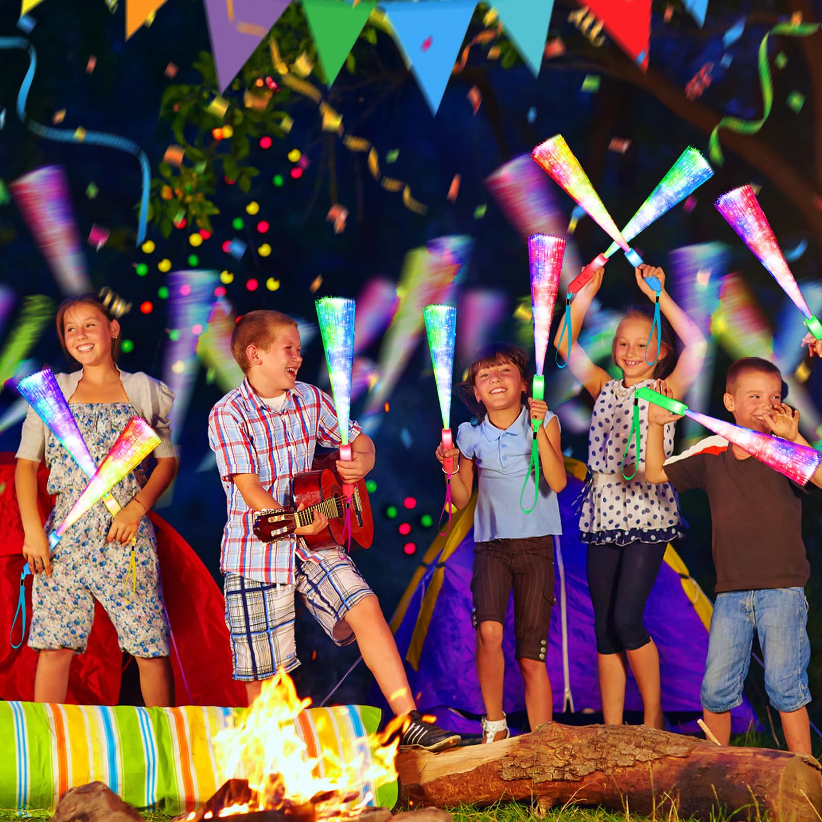 SHQDD glow sticks for Halloween party celebrations