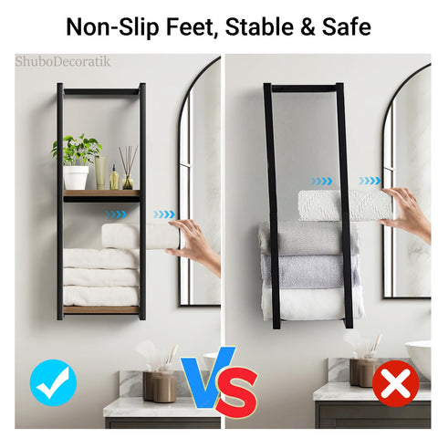 ShuboDecoratik durable rack resists daily moisture for long-lasting use