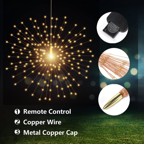 SHUKAN battery-powered waterproof IP67 lights for outdoor use