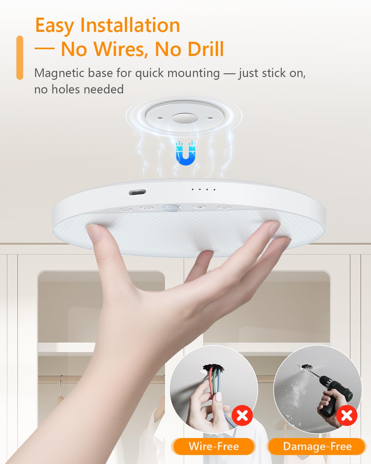 ShunFSC ceiling light remote control for quick brightness and color temperature changes