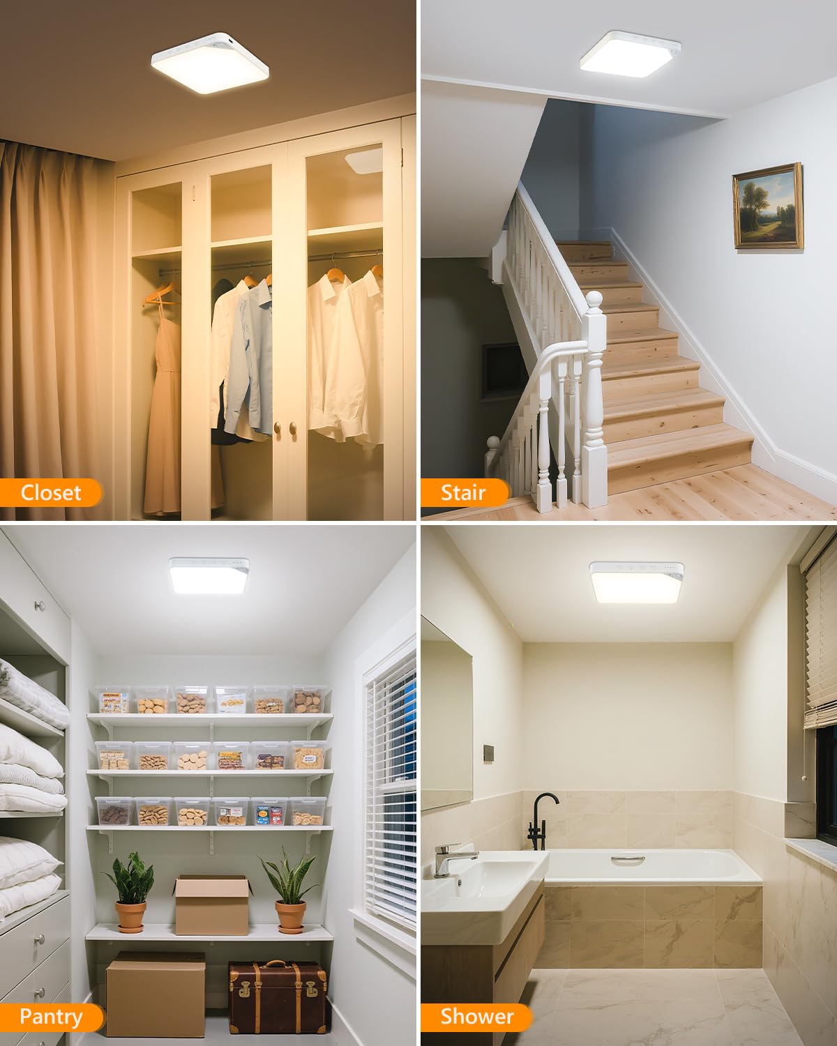 ShunFSC always-on mode provides steady illumination in closets and pantries