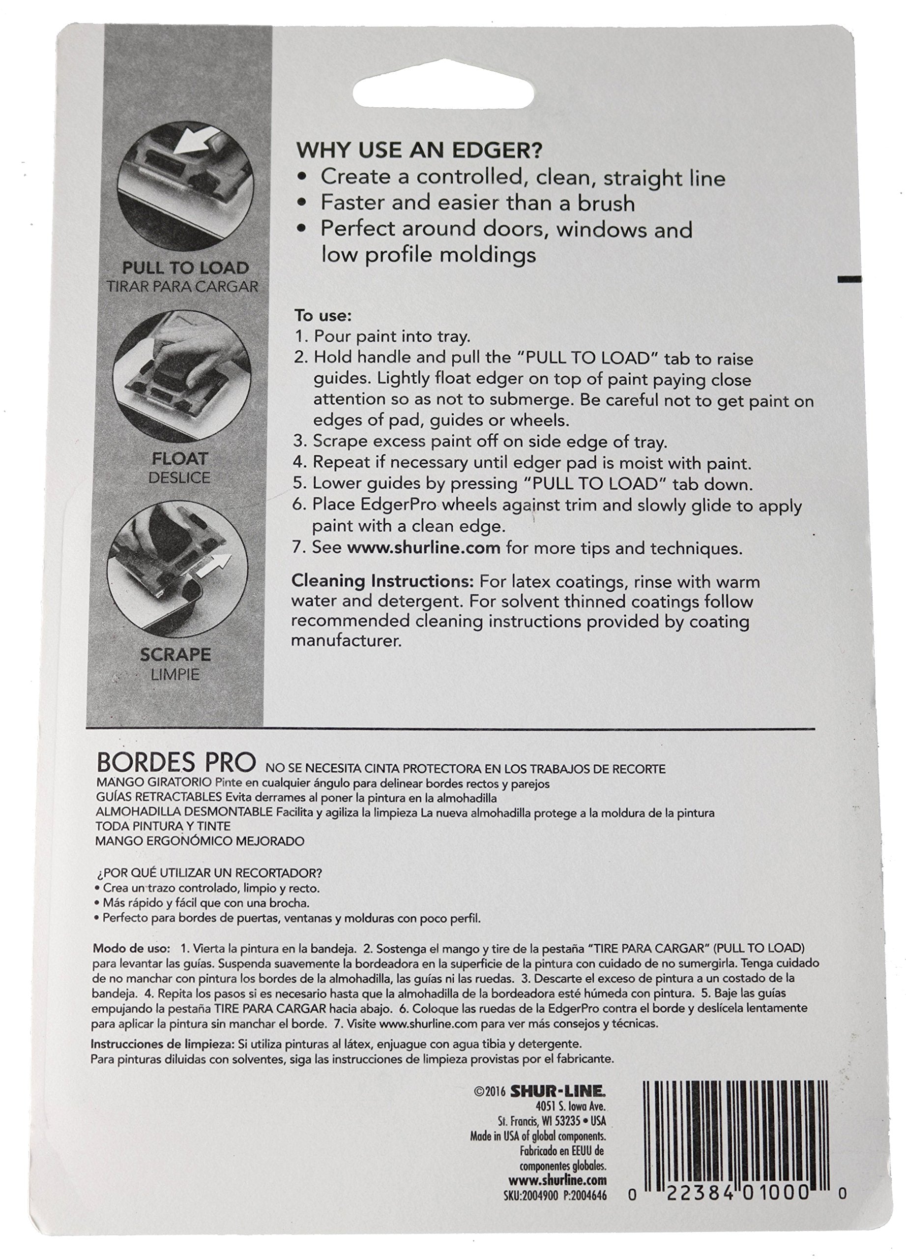 SHUR-LINE Easy pad replacement speeds up edging tasks