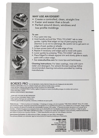 SHUR-LINE Easy pad replacement speeds up edging tasks