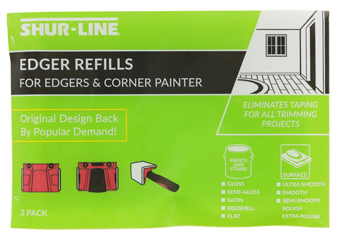 SHUR-LINE Edger Pro extension rod slot enables extra reach