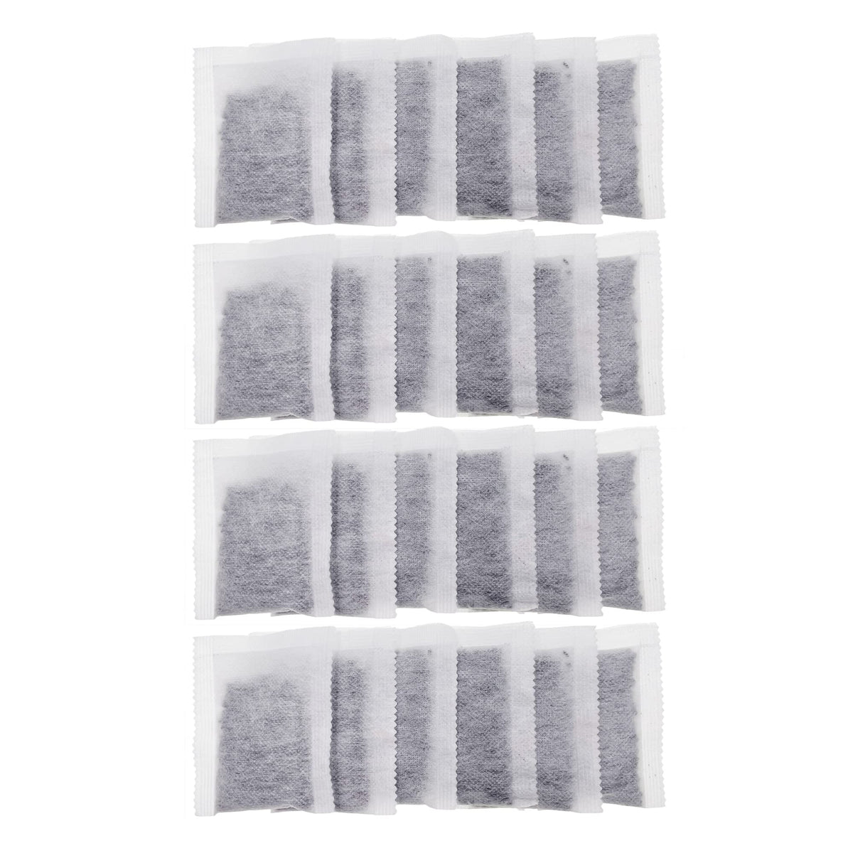 ShuRex 24-pack charcoal filters for Megahome reduce chlorine and odors for cleaner water.