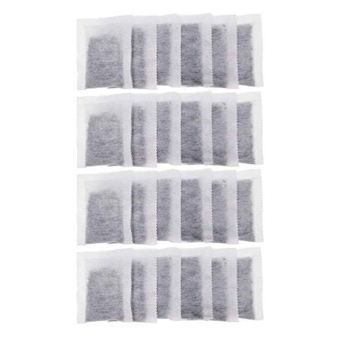 ShuRex 24-pack charcoal filters for Megahome reduce chlorine and odors for cleaner water.