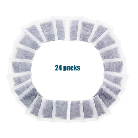 ShuRex coconut-shell charcoal filter performance for countertop distillers.