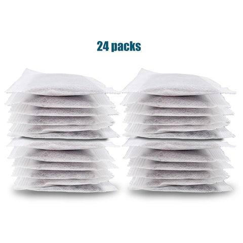 ShuRex distiller filter sachets enhancing water taste and clarity.