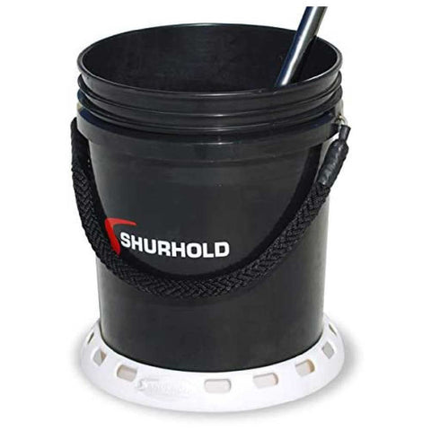 Shurhold Bucket Base protects deck and fiberglass surfaces during cleaning tasks.