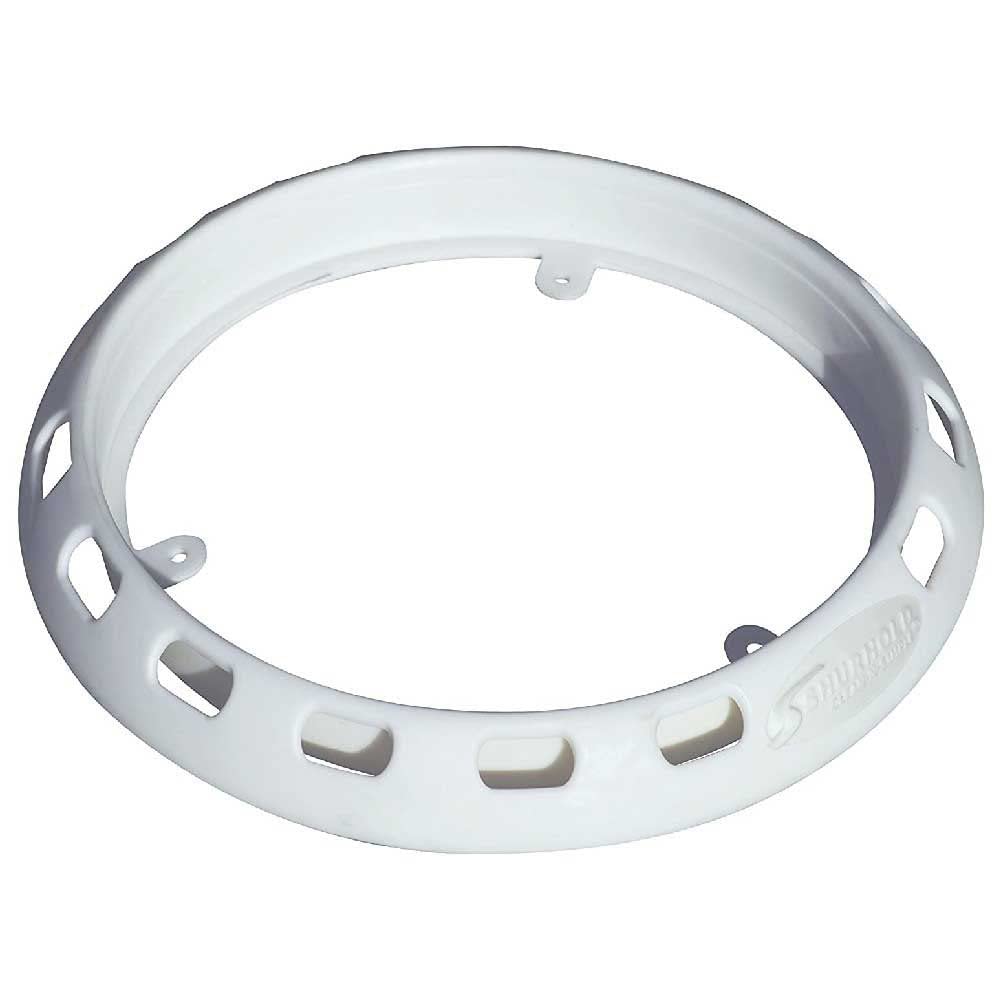 Shurhold Bucket Base non-slip ring stabilizes a bucket on a deck.