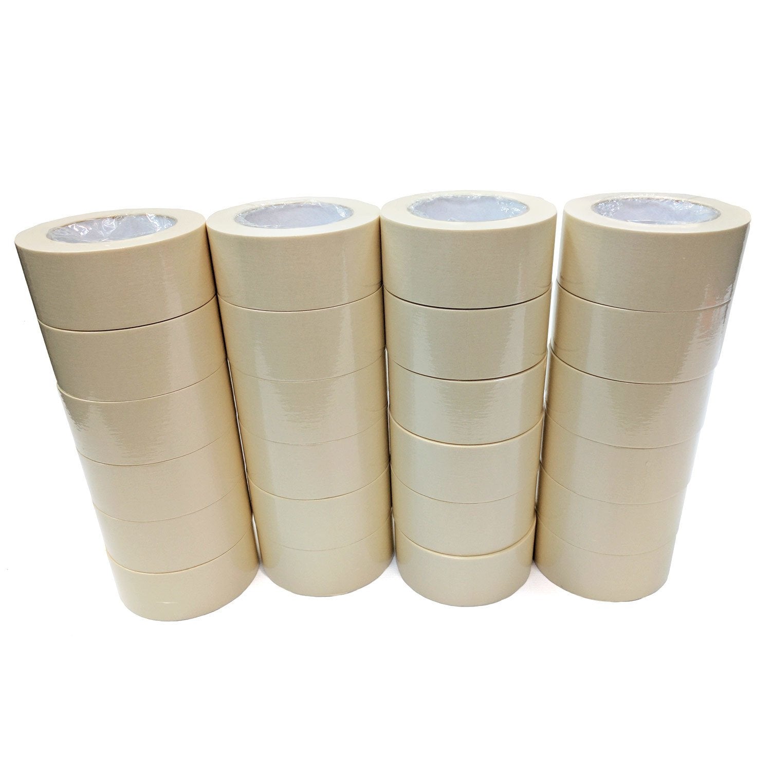 Shurtape CP105 masking tape beige roll, easy removal for non-critical masking tasks