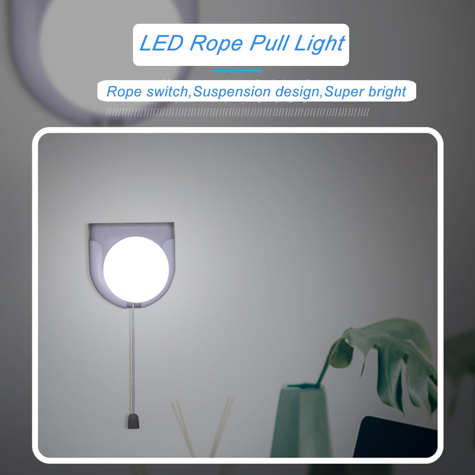 Shuwea adhesive wall light for kitchen delivers handy cabinet lighting.