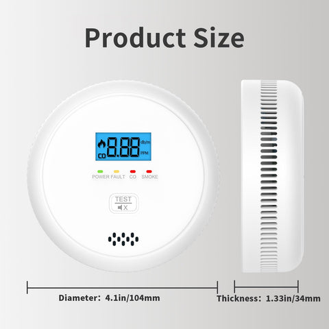 SHYEEH LCD display lights up during risk for energy efficiency.