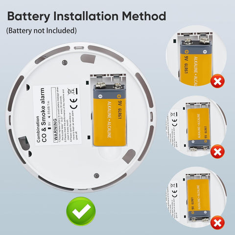 SHYEEH CDR-803 85 dB alarm provides audible safety alerts