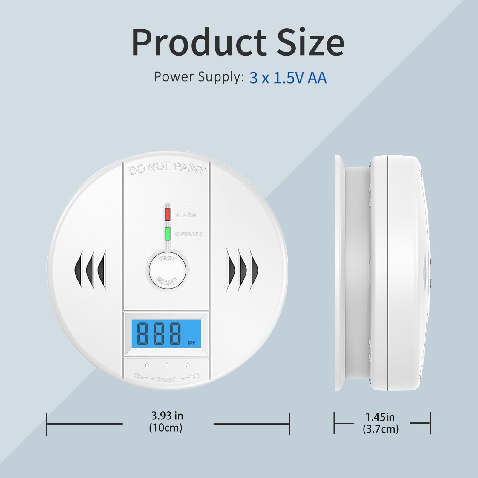 SHYEEH mounting hardware enables quick wall or ceiling installation