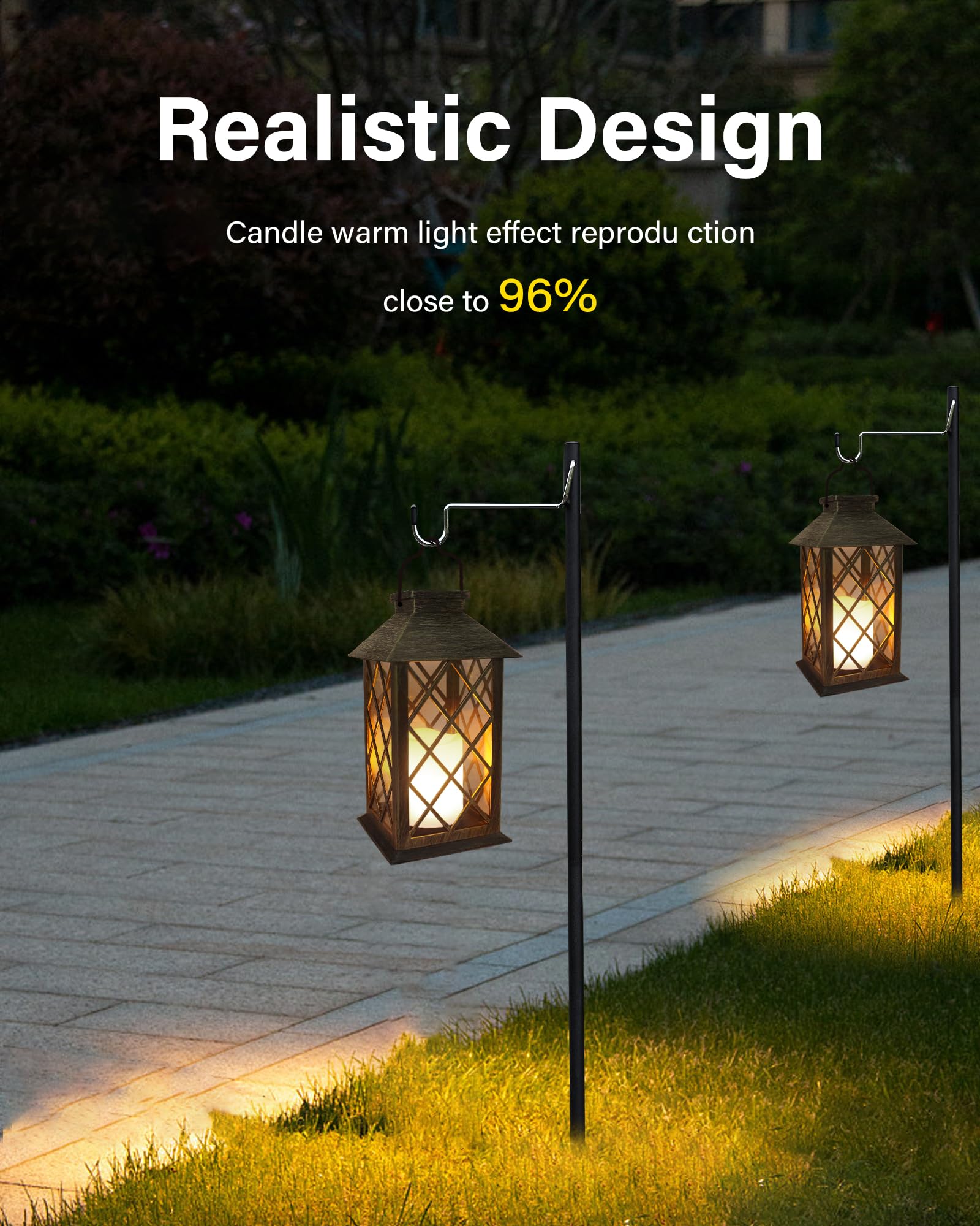 SHYMERY two-pack provides dual ambient lighting for gatherings