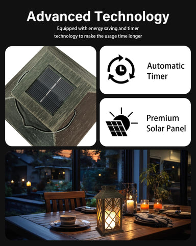 SHYMERY lantern ready to hang with built-in hook