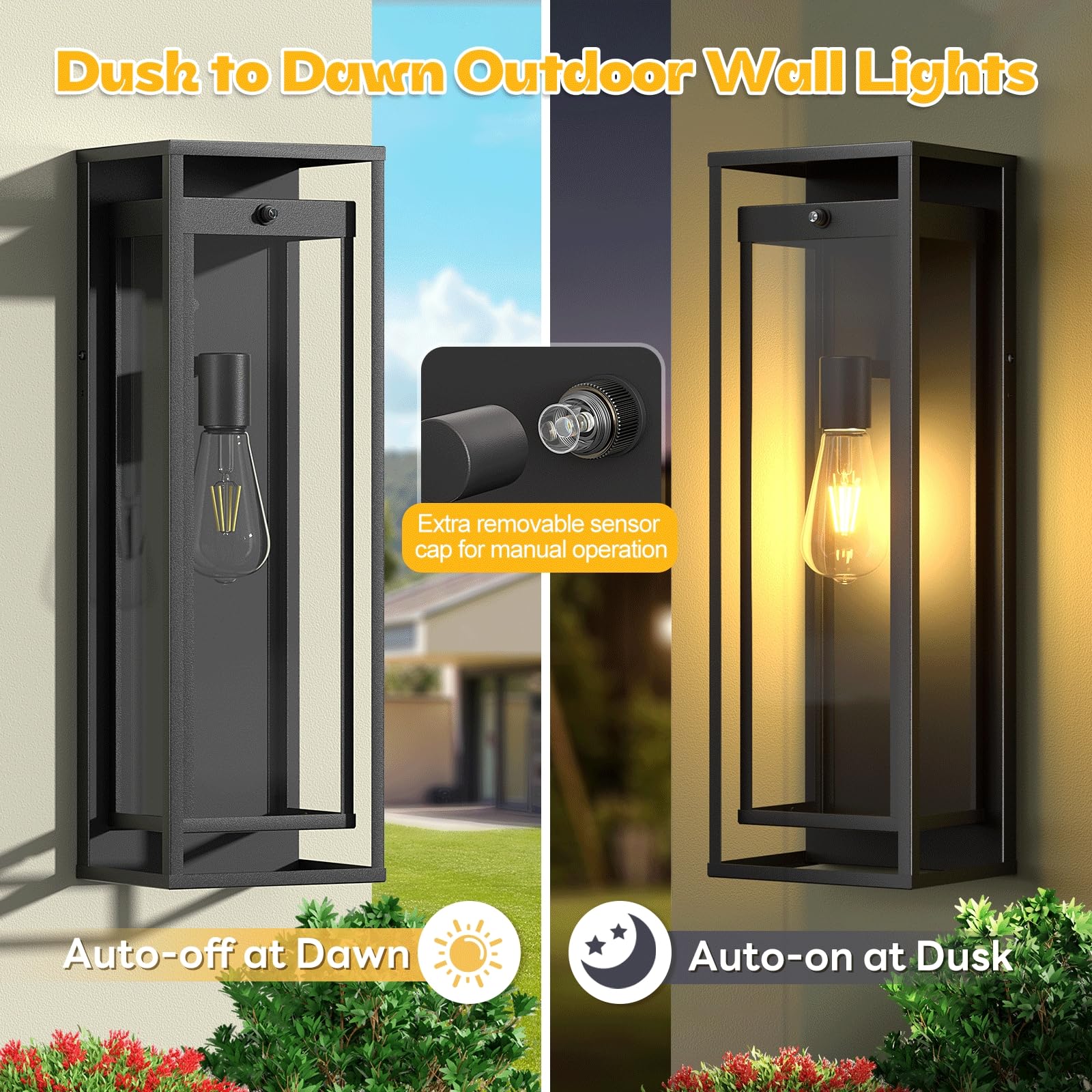 SIAFAVOI suitable for front doors, garages, patios, and entryways.