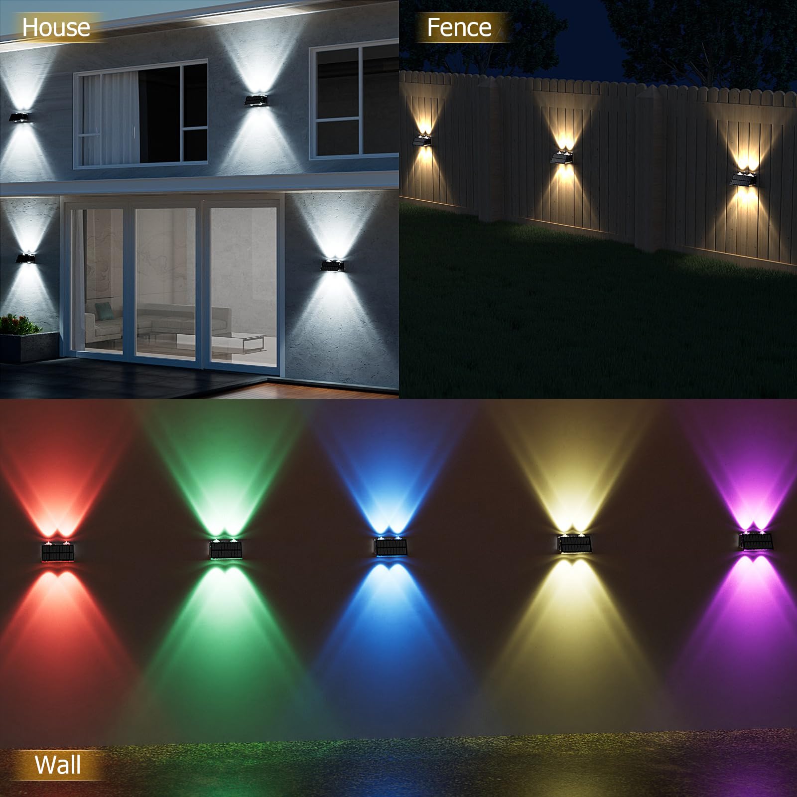 SIAFAVOI 12-pack outdoor lighting for larger patios and gardens