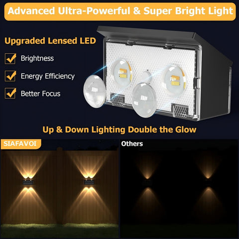 SIAFAVOI IP68 waterproof outdoor light designed for year-round exterior use