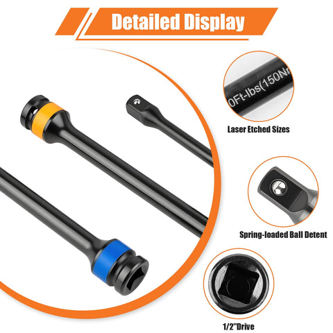 1/2-inch drive compatibility of Siapupy kit with impact wrenches