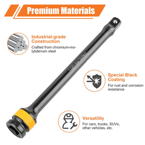 Durable chromium-molybdenum steel construction in Siapupy torque bar kit