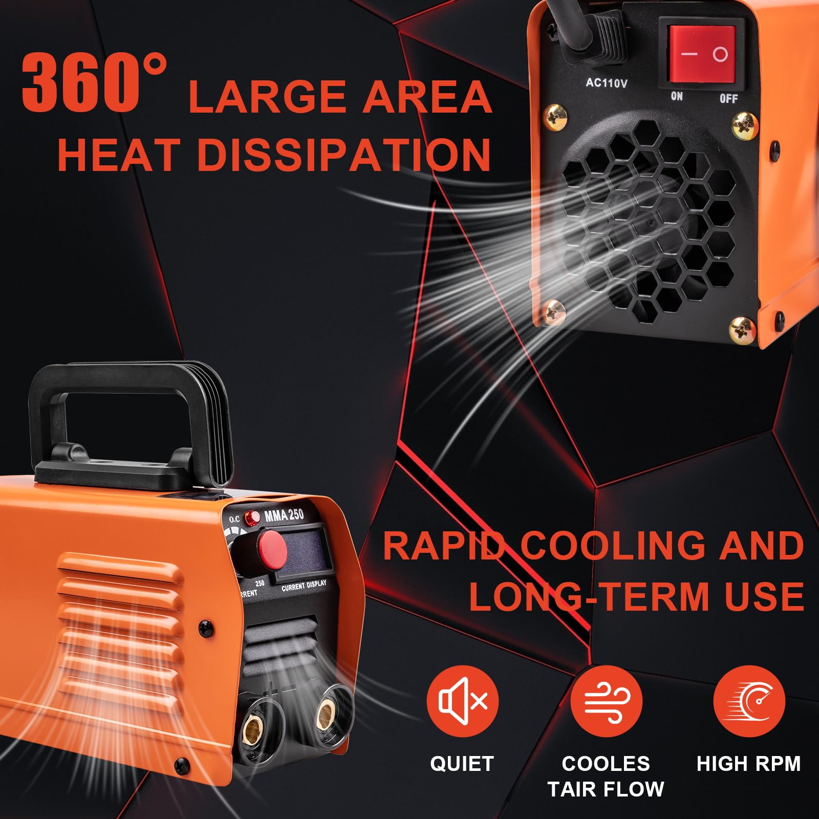 Siasky ergonomic handle keeps the tool comfortable during long sessions