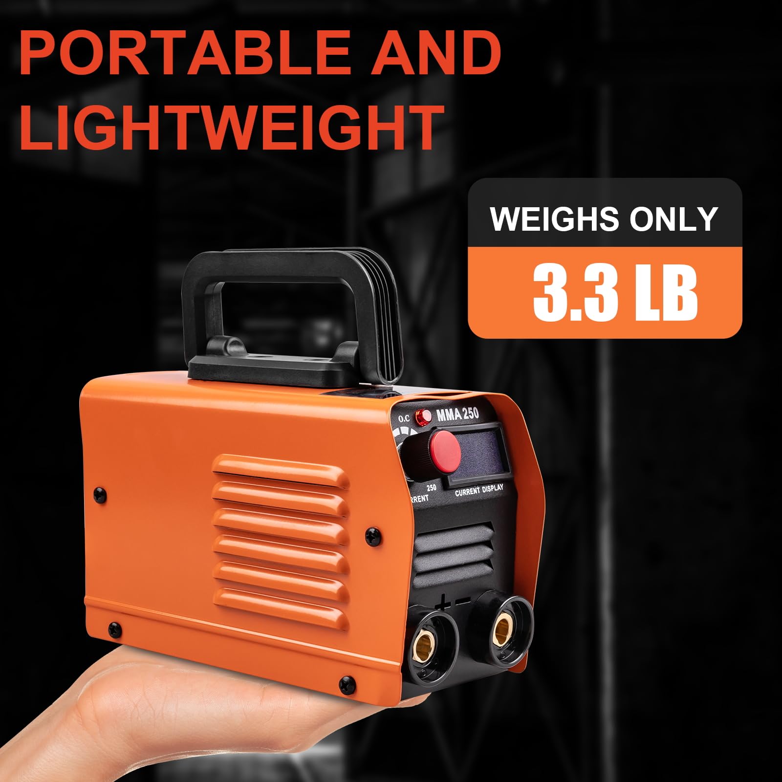 Siasky MMA-250A IGBT inverter delivers a smoother arc and deeper penetration
