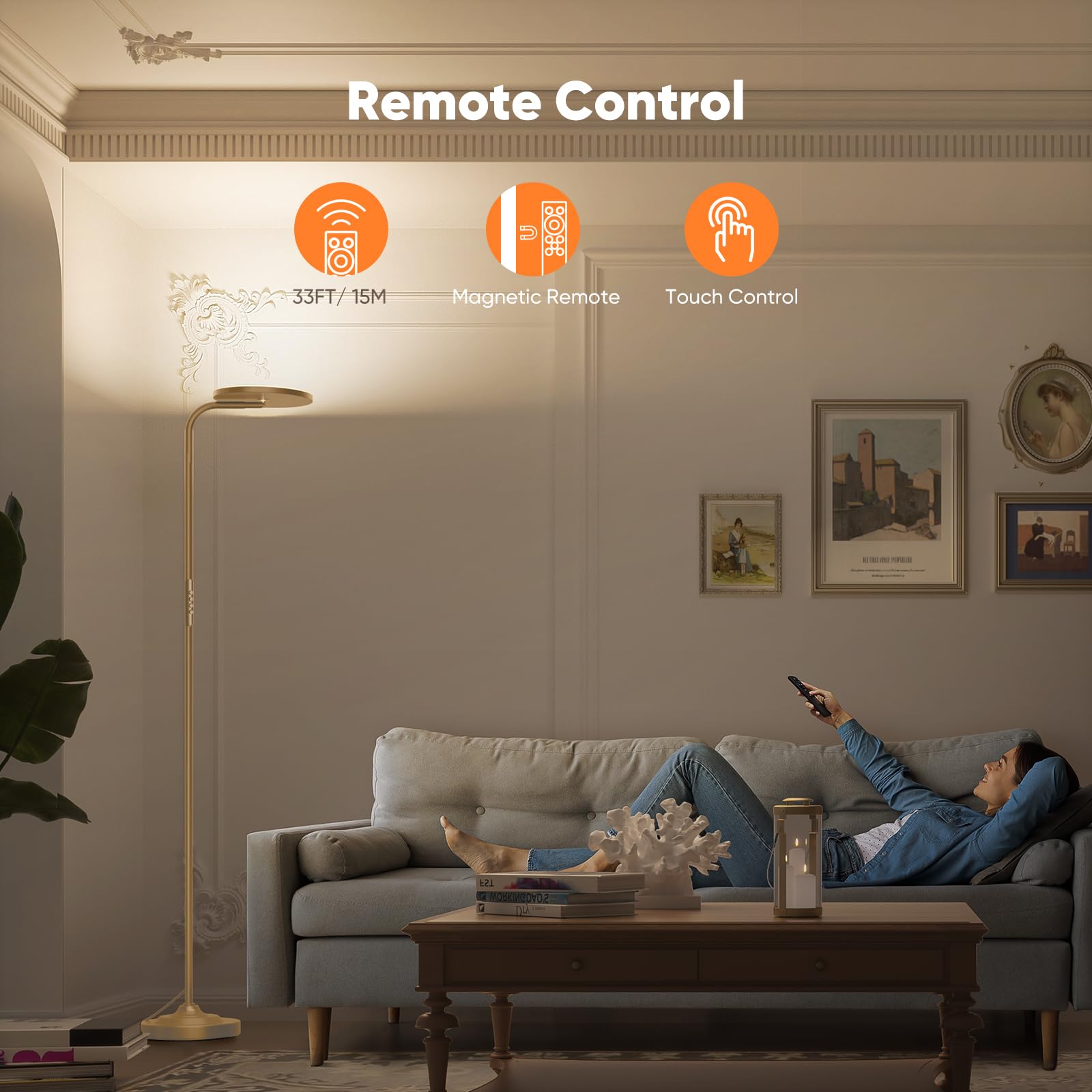 SIBRILLE stepless dimming control for precise brightness