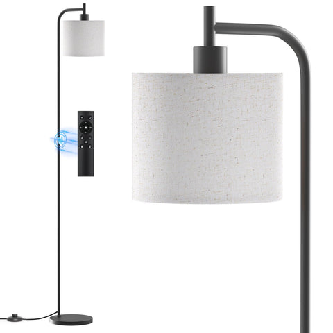 Sibrille floor lamp complements modern decor in a study or bedroom