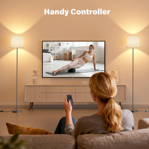 SIBRILLE remote control enables easy light adjustment from anywhere.
