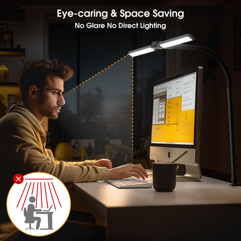 SIBRILLE built-in cord and buckle keep desk tidy