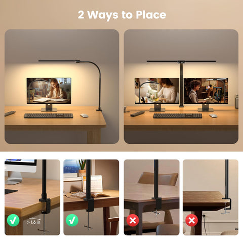 SIBRILLE LED Desk Lamp color-changing modes for mood lighting