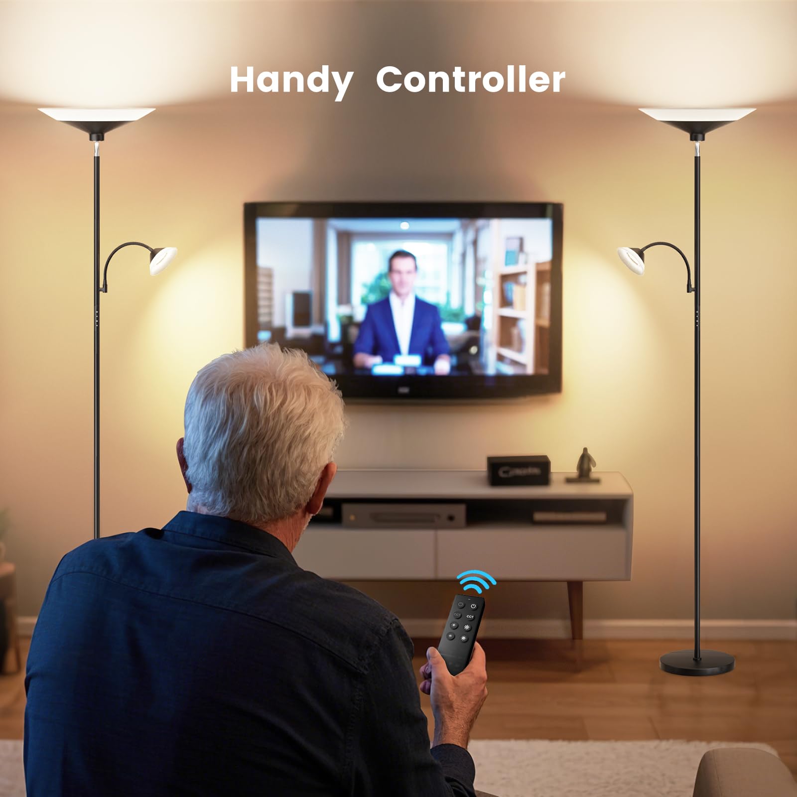 Sibrille dimmable warm light mode ideal for relaxation