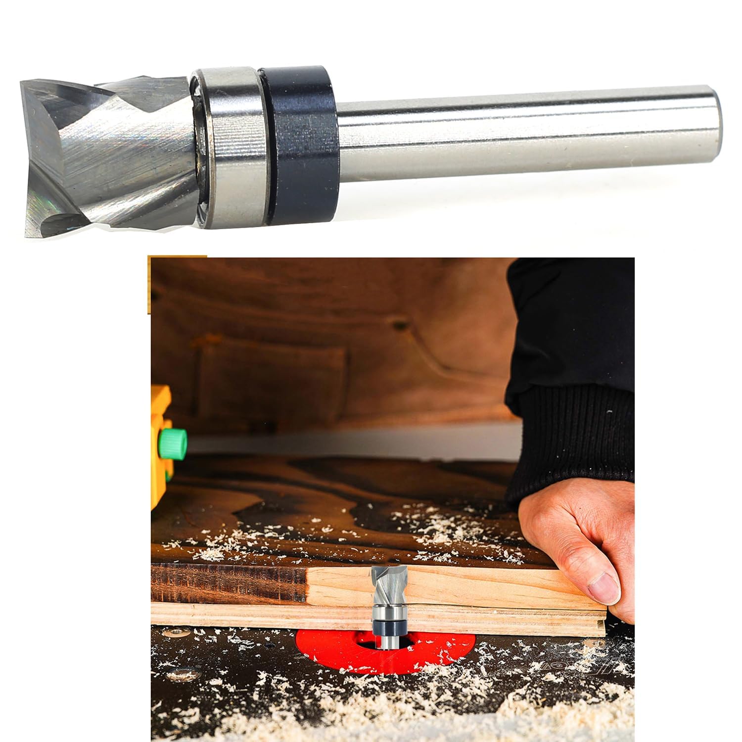 SICWOOD sealed-bearing design reduces vibration for stable, accurate cuts.