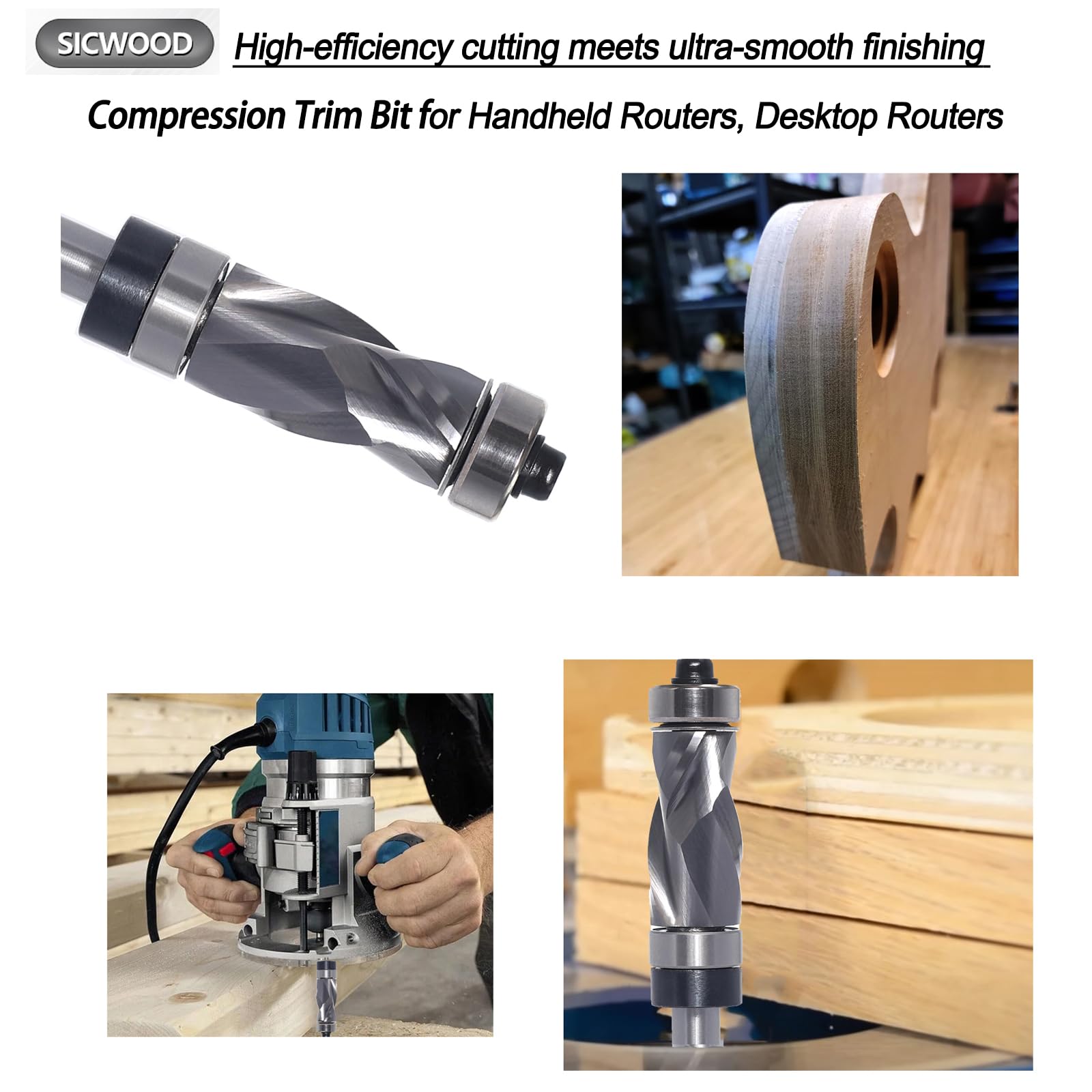 SICWOOD solid carbide sleeve demonstrates durability for trimming tasks