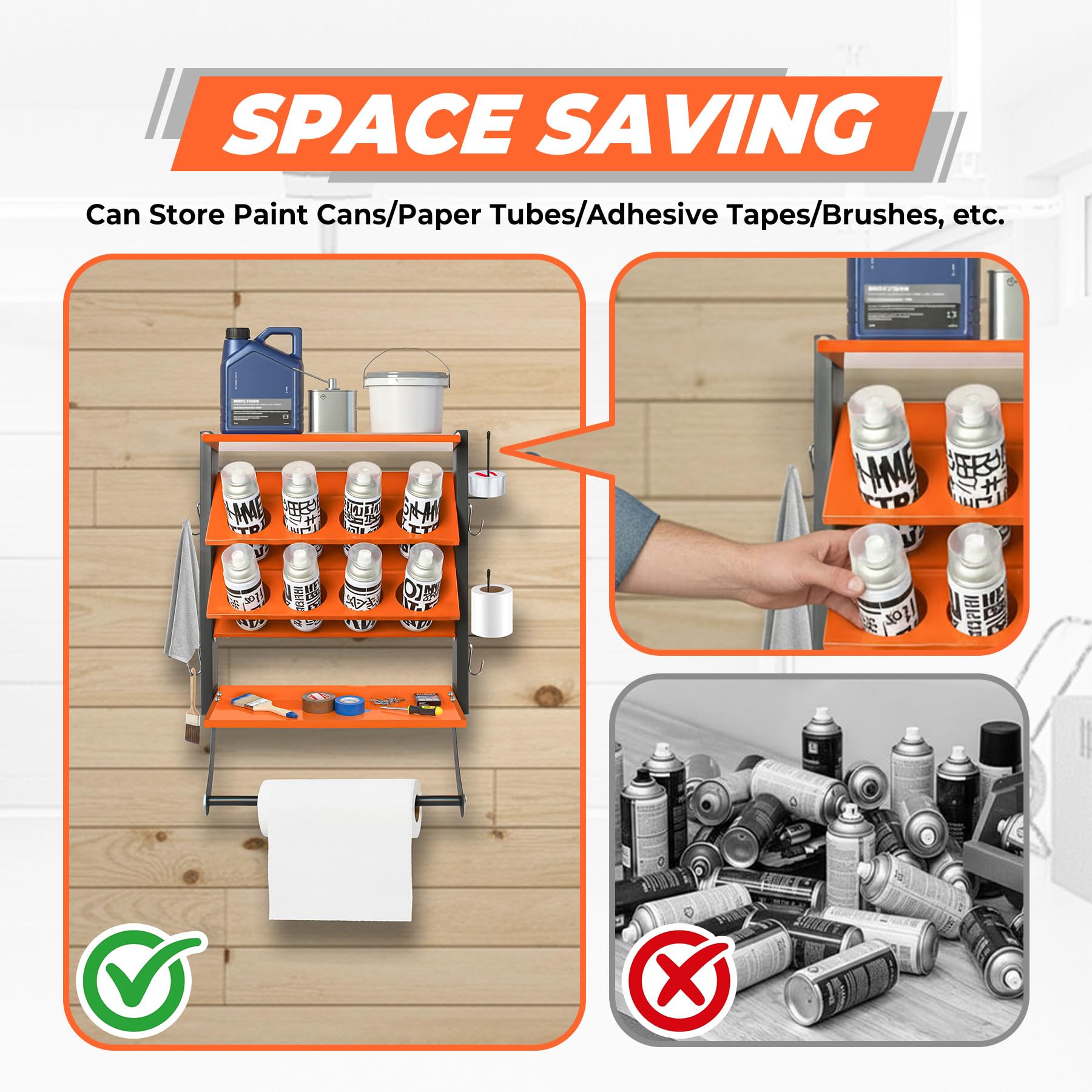 Sidasu included hooks for extra storage and gear organization.