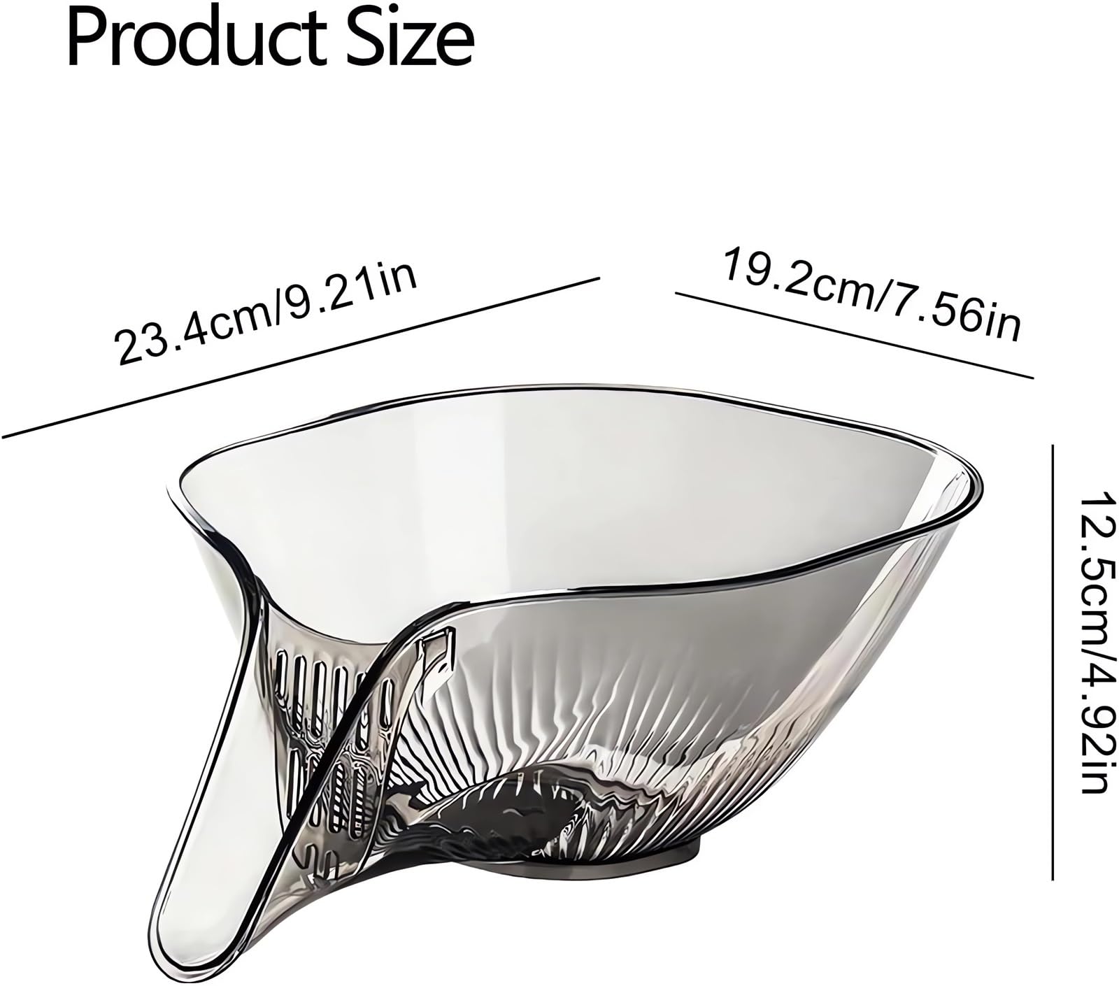 Sidmund dishwasher-safe drain basket for simple cleanup.